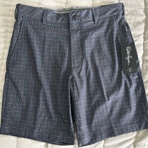 Walter Hagen Golf Men's Patterned Shorts - Gray